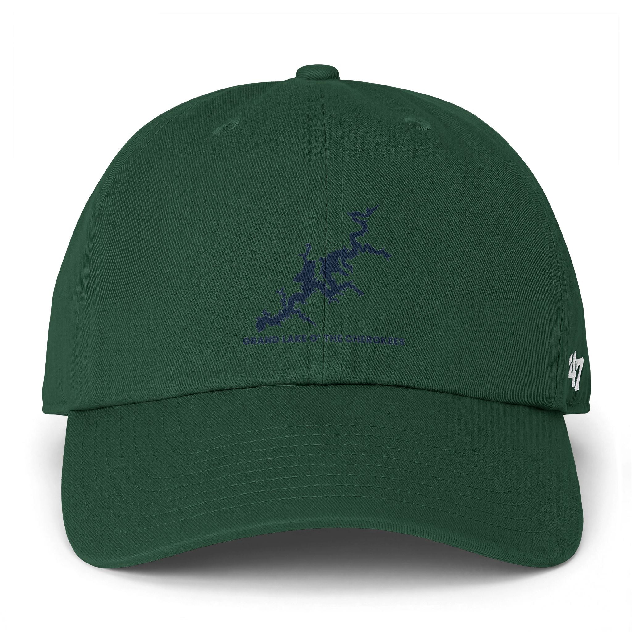 Grand Lake Cleanup Cap - Embroidered 'Clean Up Cap' Environmental Volunteer Hat