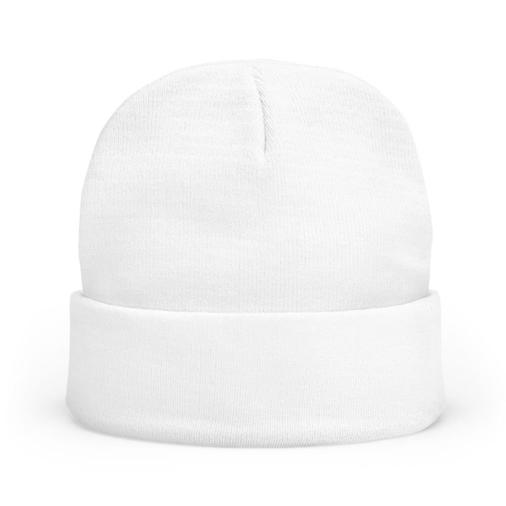 Pokegama Lake - Embroidered Runner Logo Knit Beanie (Dark Logo, for Light Colors)