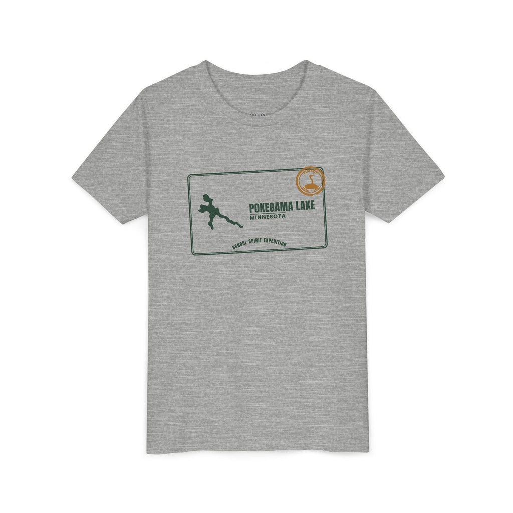 Pokegama Lake Kids Tee — Pokegama Lake Field Trip Youth Short Sleeve Shirt