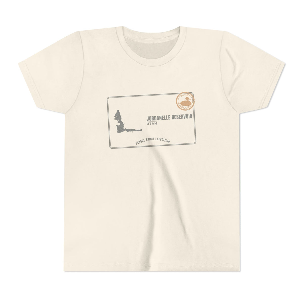 Jordanelle Reservoir Kids Tee — Jordanelle Reservoir Field Trip Youth Short Sleeve Shirt