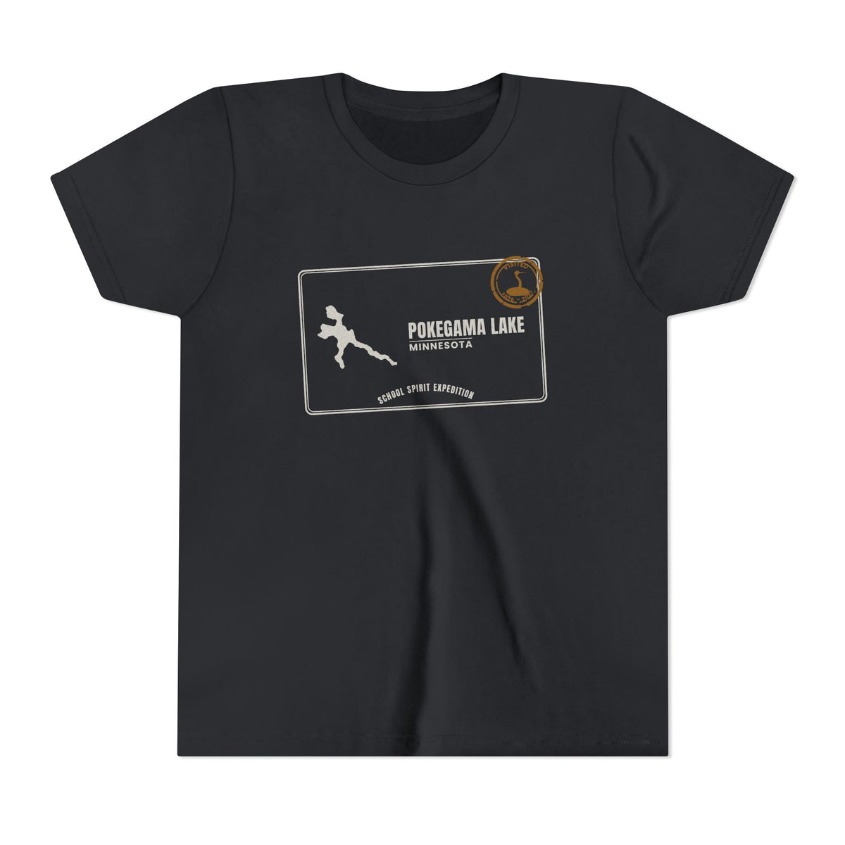 Pokegama Lake Kids Tee — Pokegama Lake Field Trip Youth Short Sleeve Shirt