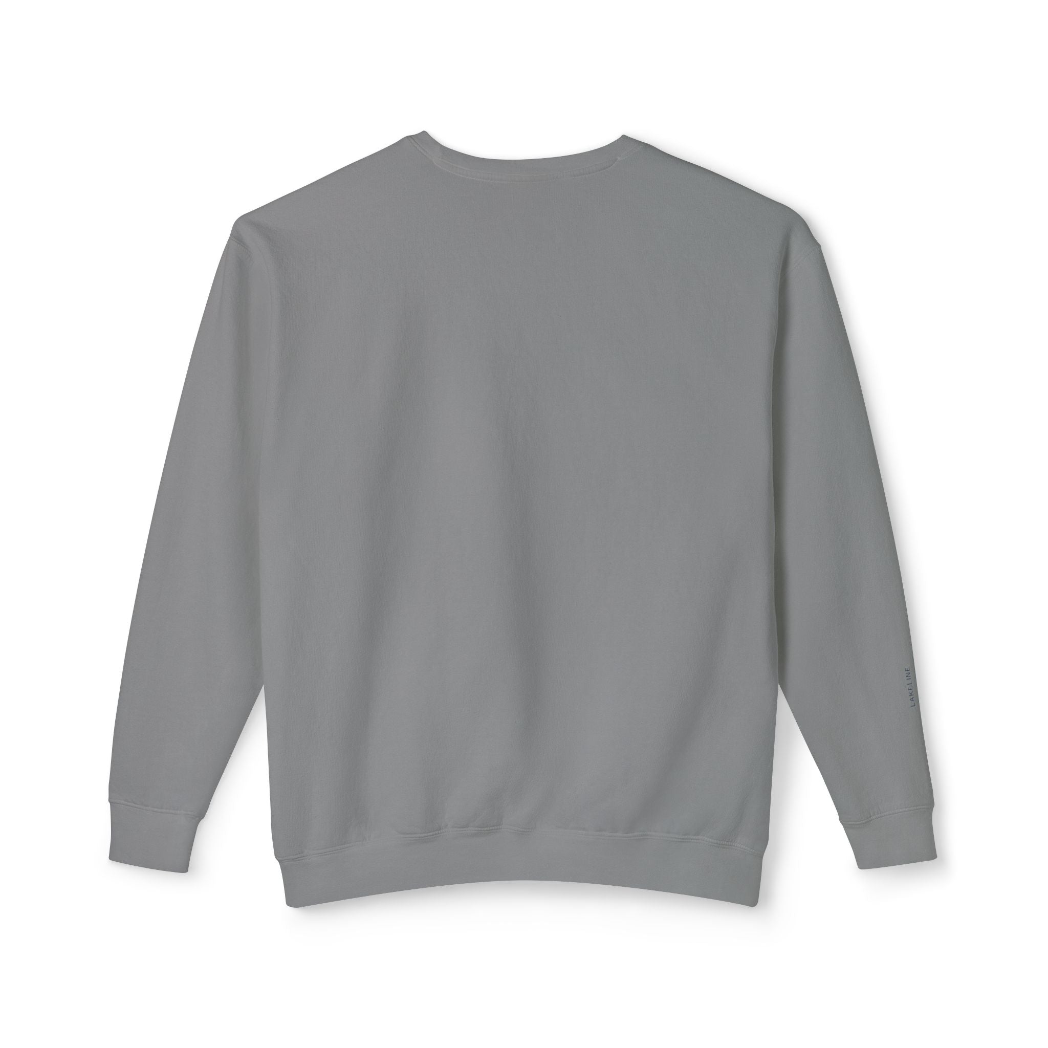 Lake Travis Crewneck Sweatshirt — Minimal Map Design