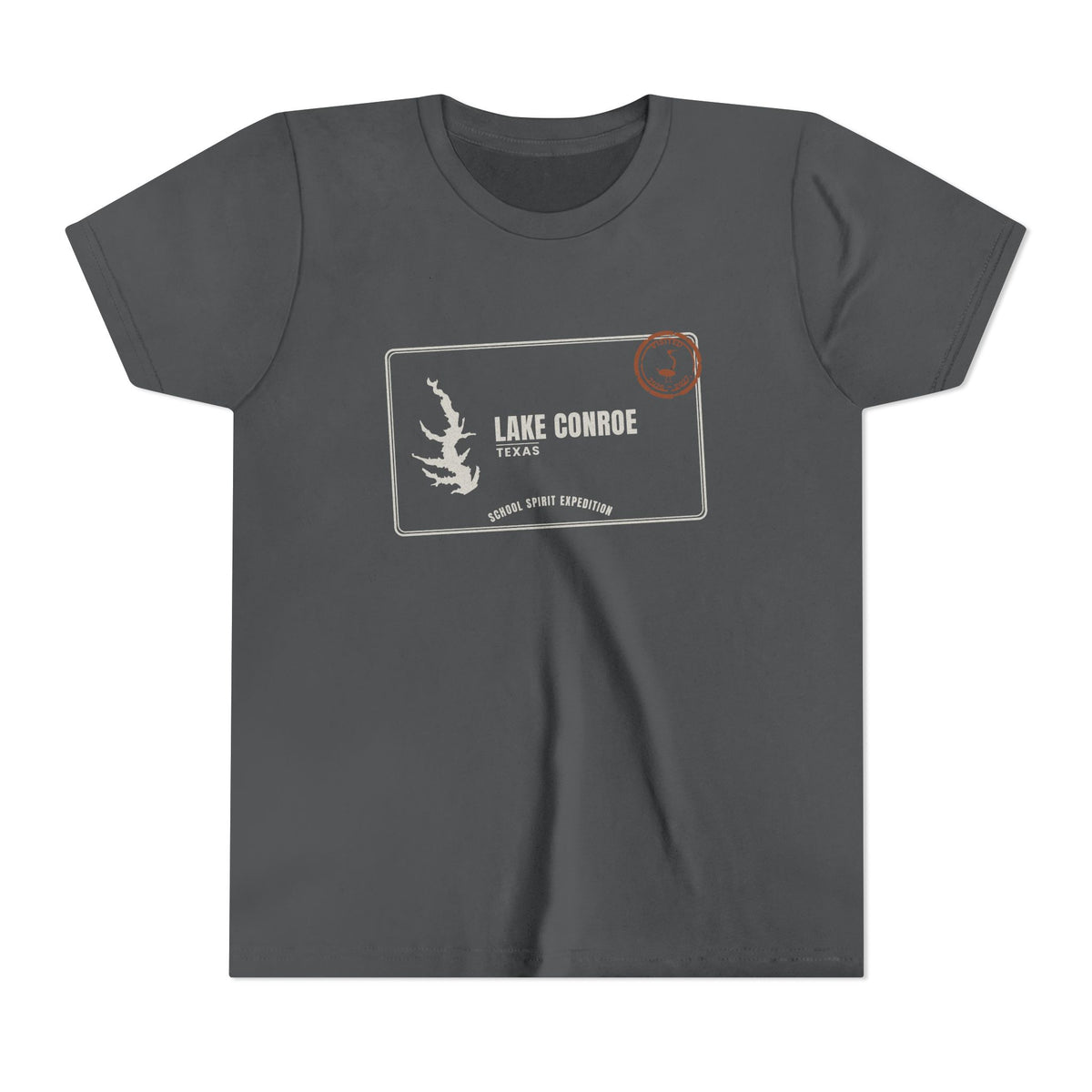 Lake Conroe Kids Tee — Lake Conroe Field Trip Youth Short Sleeve Shirt