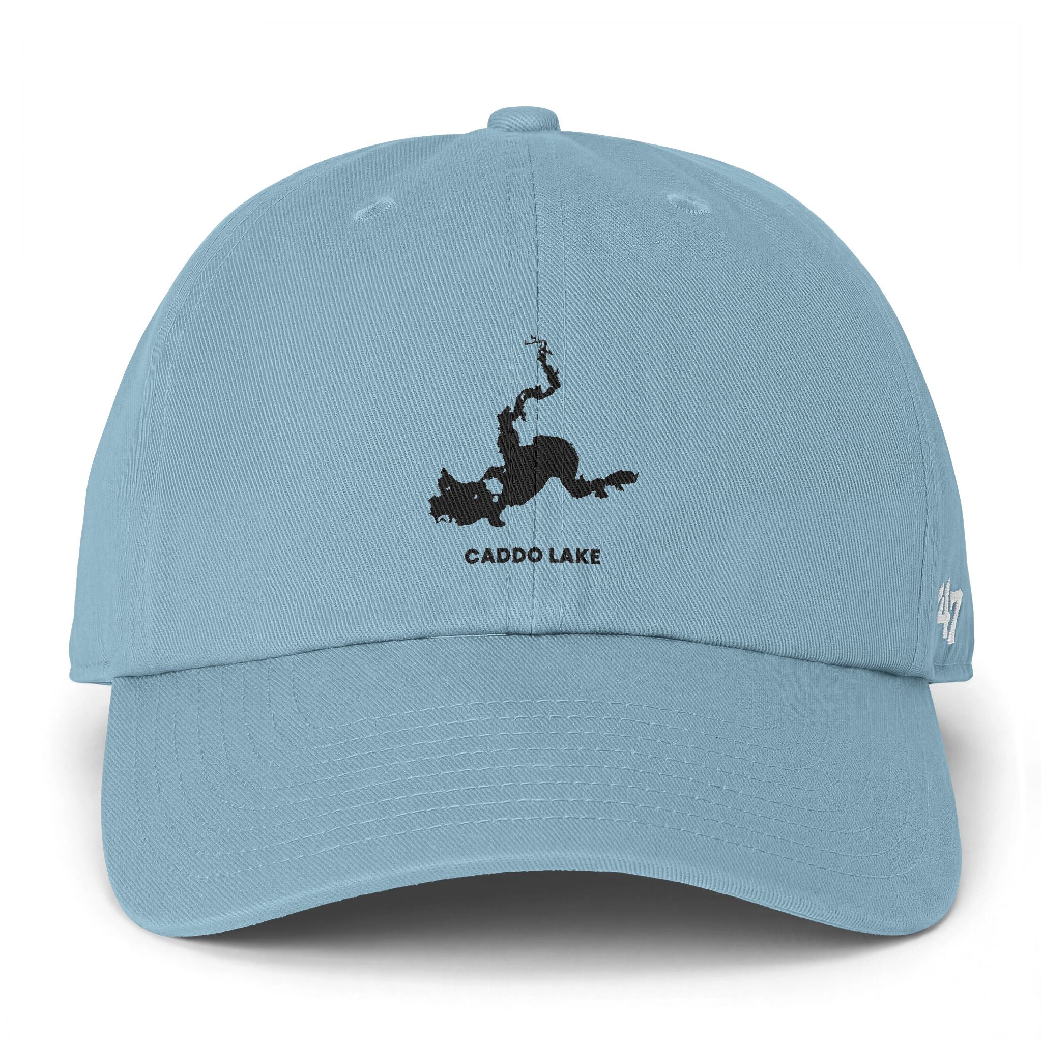 Caddo Lake Clean Up Cap — Lake Map Baseball Hat