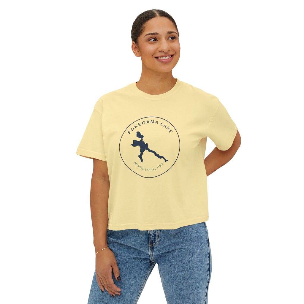 Pokegama Lake - Women's Boxy Tee