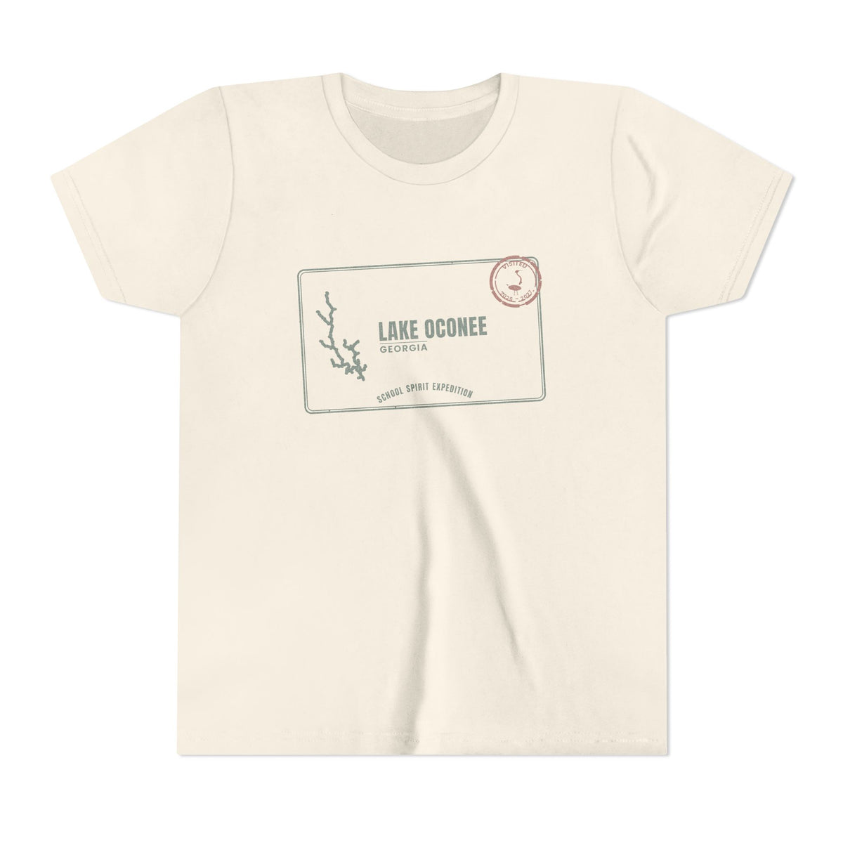 Lake Oconee Kids Tee — Lake Oconee Field Trip Youth Short Sleeve Shirt
