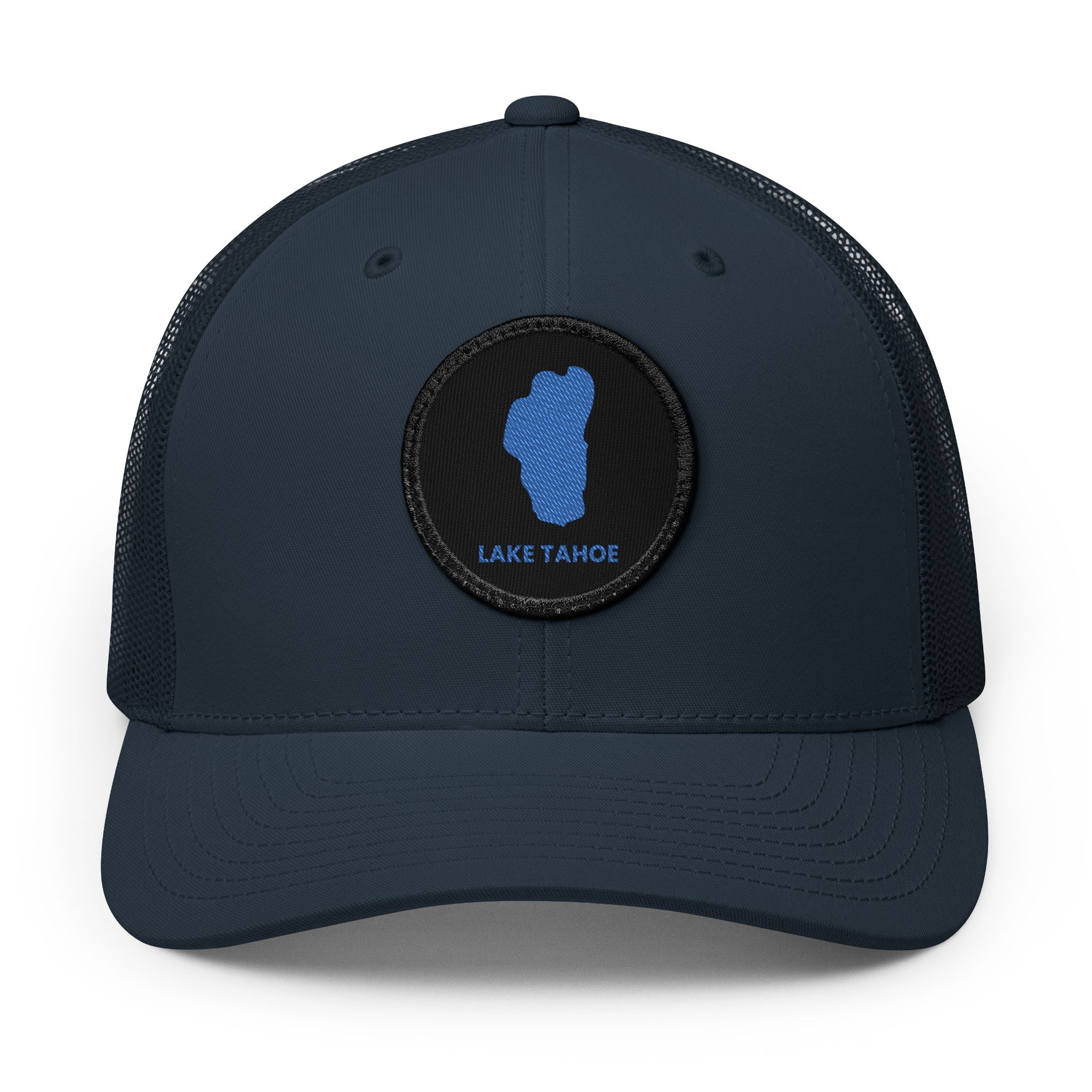Lake Tahoe Trucker Cap – Embroidered Patch Snapback