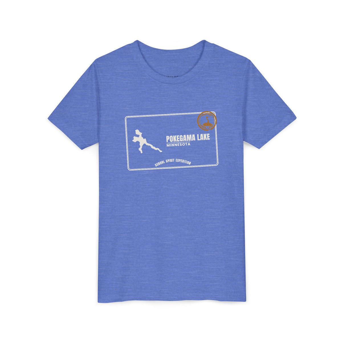 Pokegama Lake Kids Tee — Pokegama Lake Field Trip Youth Short Sleeve Shirt