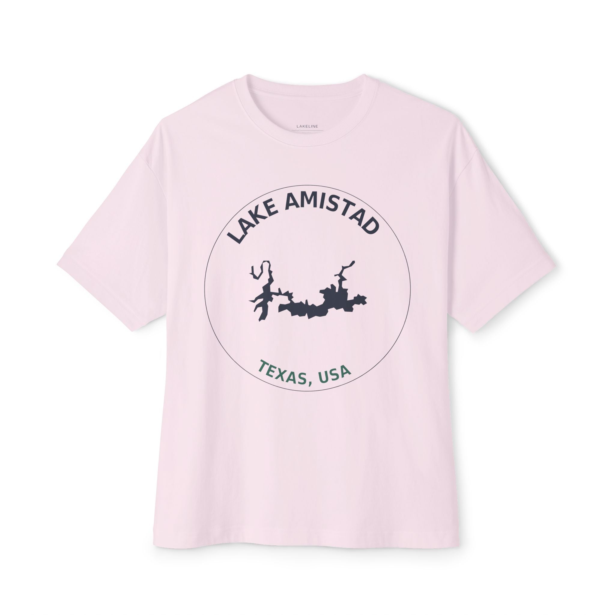 Lake Amistad Tee — Texas Lake Map Unisex Shirt