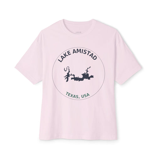 Lake Amistad Tee — Texas Lake Map Unisex Shirt