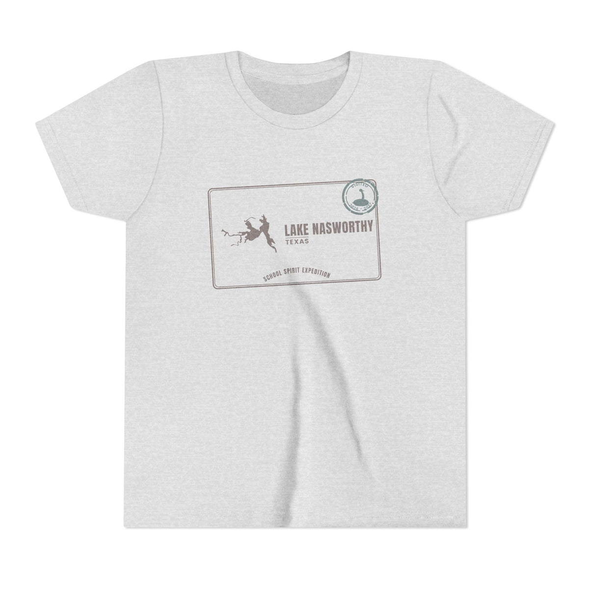 Lake Nasworthy Kids Tee — Lake Nasworthy Field Trip Youth Short Sleeve Shirt
