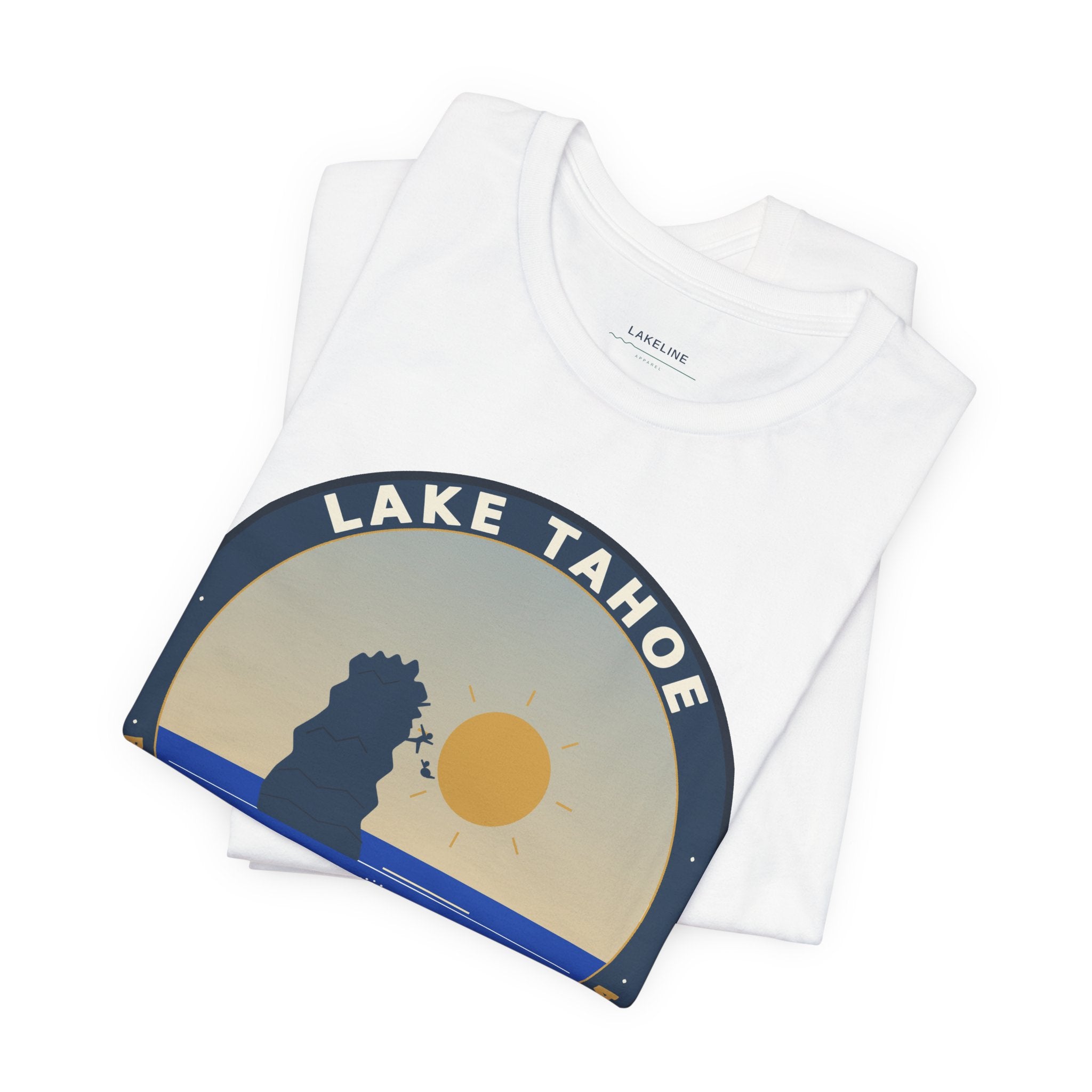Lake Tahoe - Rooster Rock Unisex Jersey Short Sleeve Tee