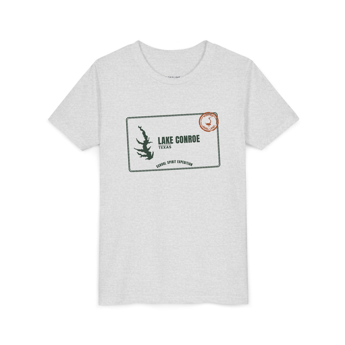 Lake Conroe Kids Tee — Lake Conroe Field Trip Youth Short Sleeve Shirt