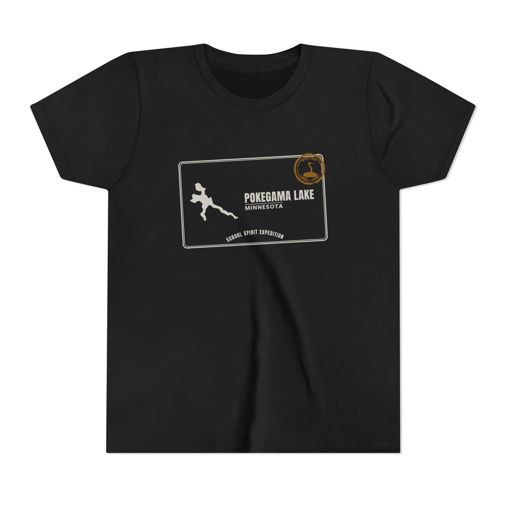 Pokegama Lake Kids Tee — Pokegama Lake Field Trip Youth Short Sleeve Shirt