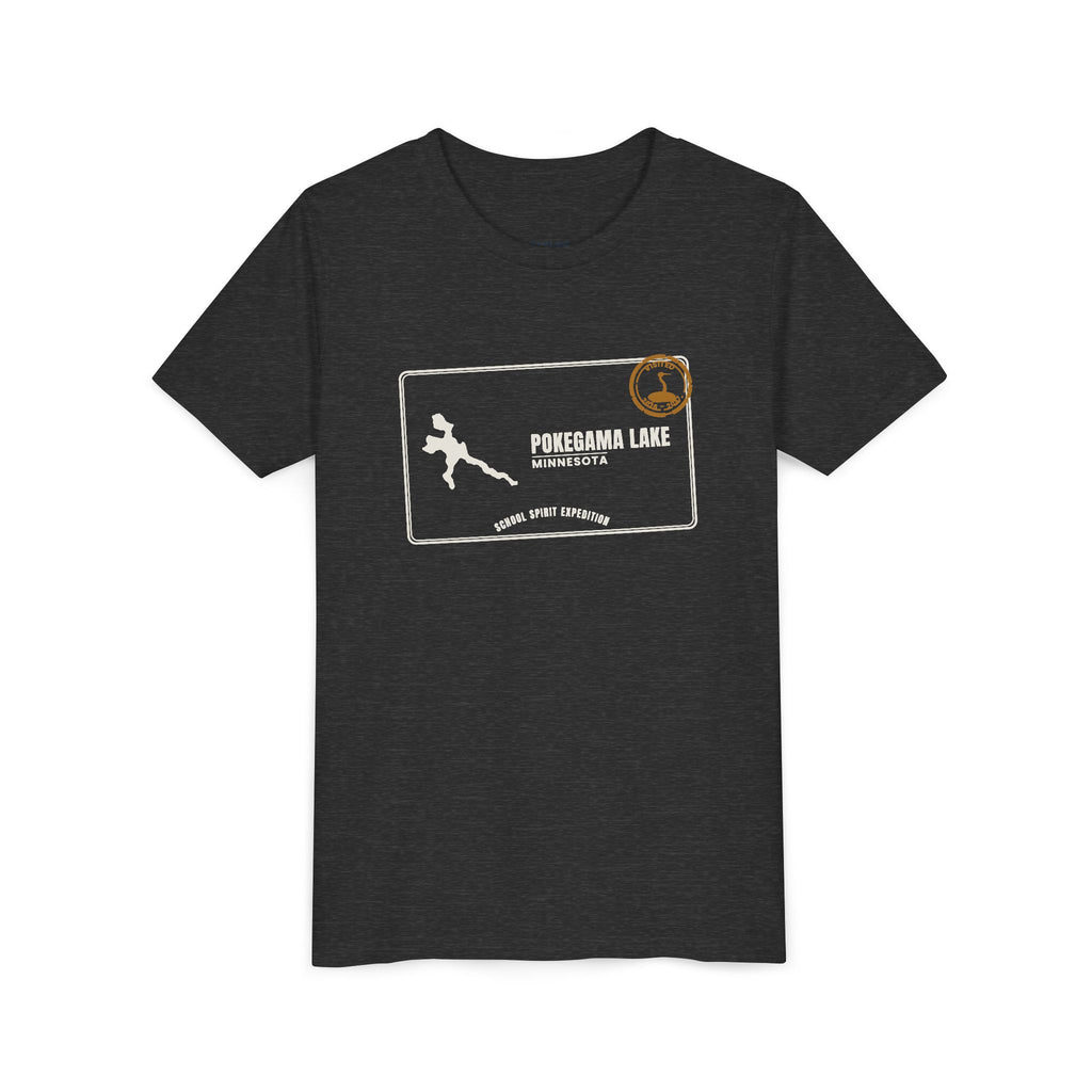 Pokegama Lake Kids Tee — Pokegama Lake Field Trip Youth Short Sleeve Shirt