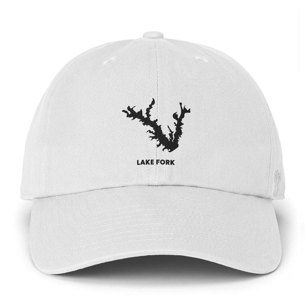 Lake Fork Clean Up Cap — Lake Map Baseball Hat