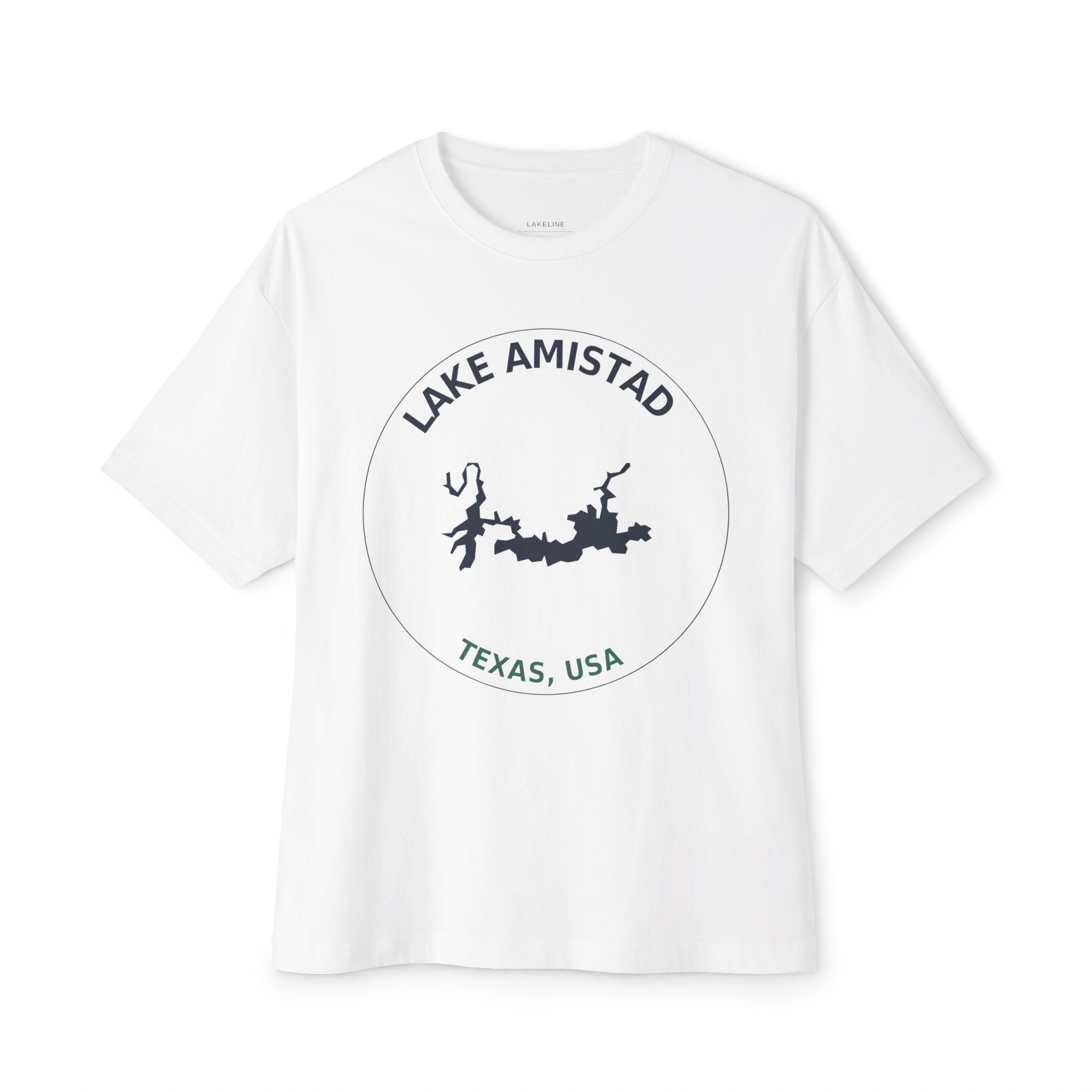 Lake Amistad Tee — Texas Lake Map Unisex Shirt