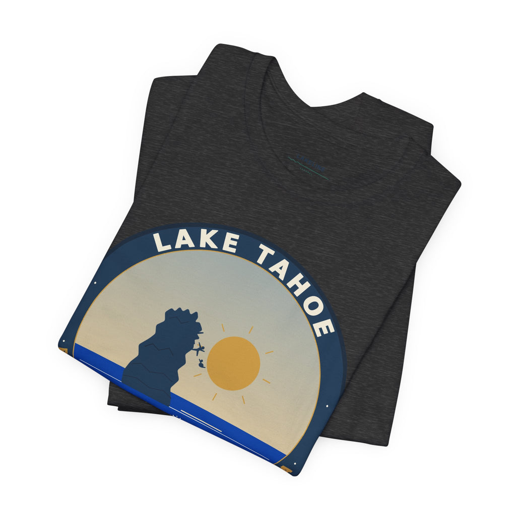 Lake Tahoe - Rooster Rock Unisex Jersey Short Sleeve Tee