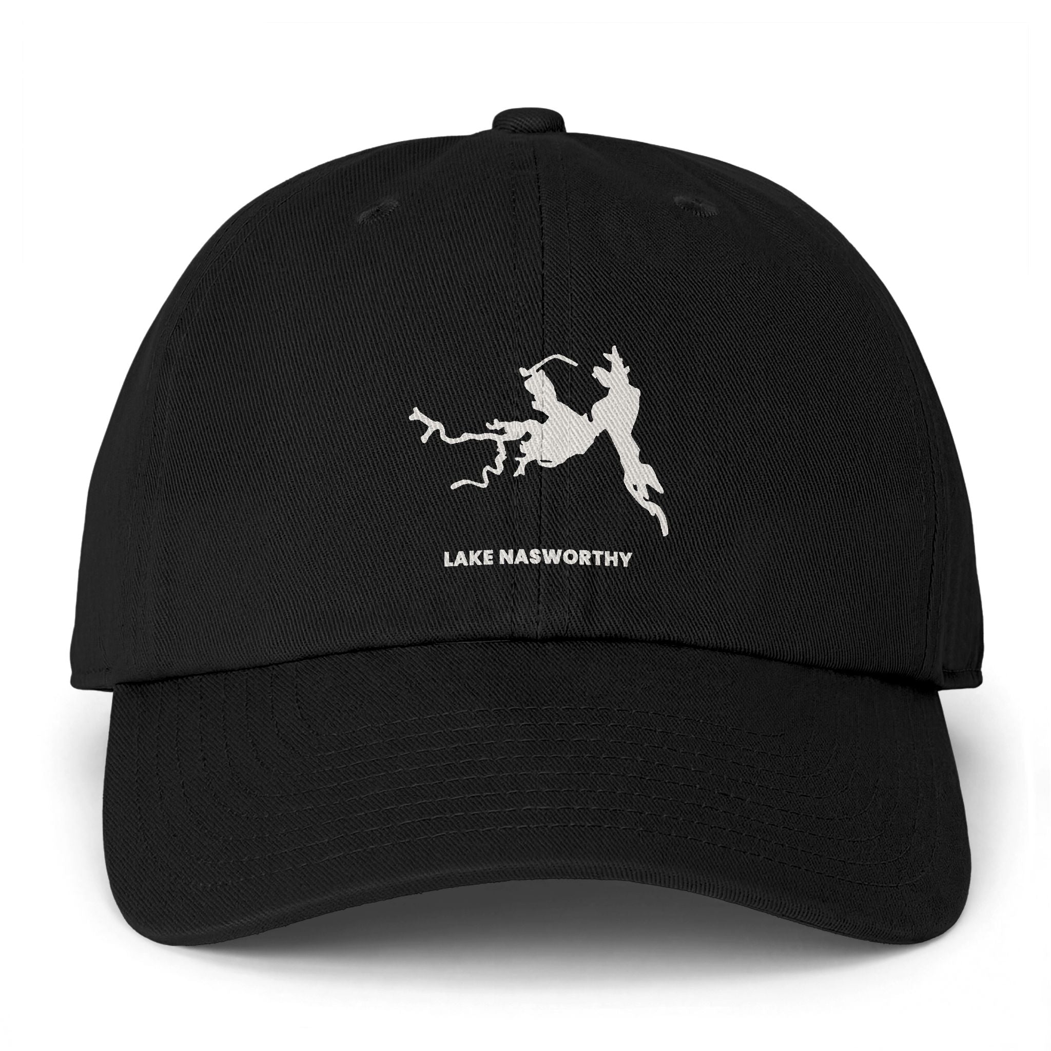 Lake Nasworthy - Embroidered '47 Brand Cleanup Cap - White Logo