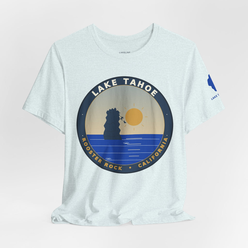 Lake Tahoe - Rooster Rock Unisex Jersey Short Sleeve Tee