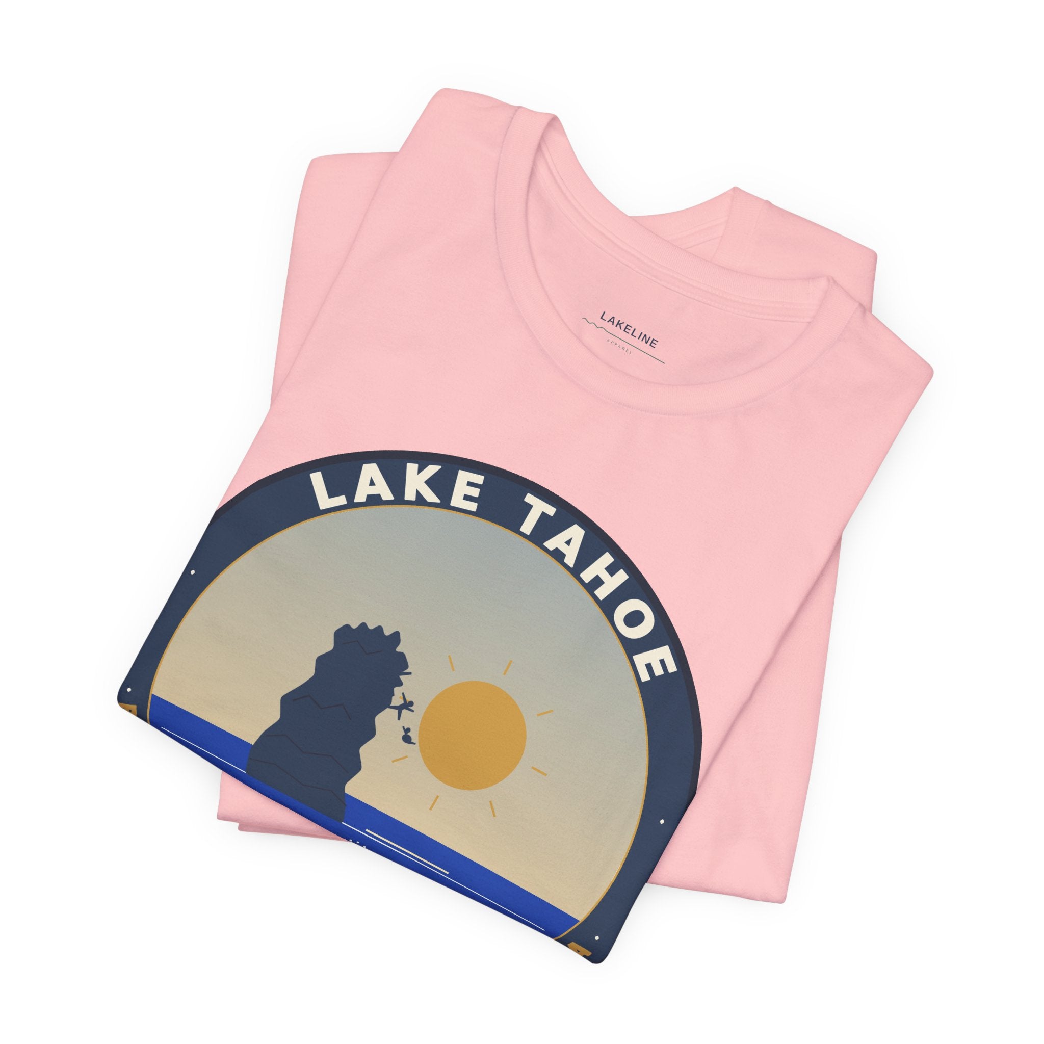Lake Tahoe - Rooster Rock Unisex Jersey Short Sleeve Tee