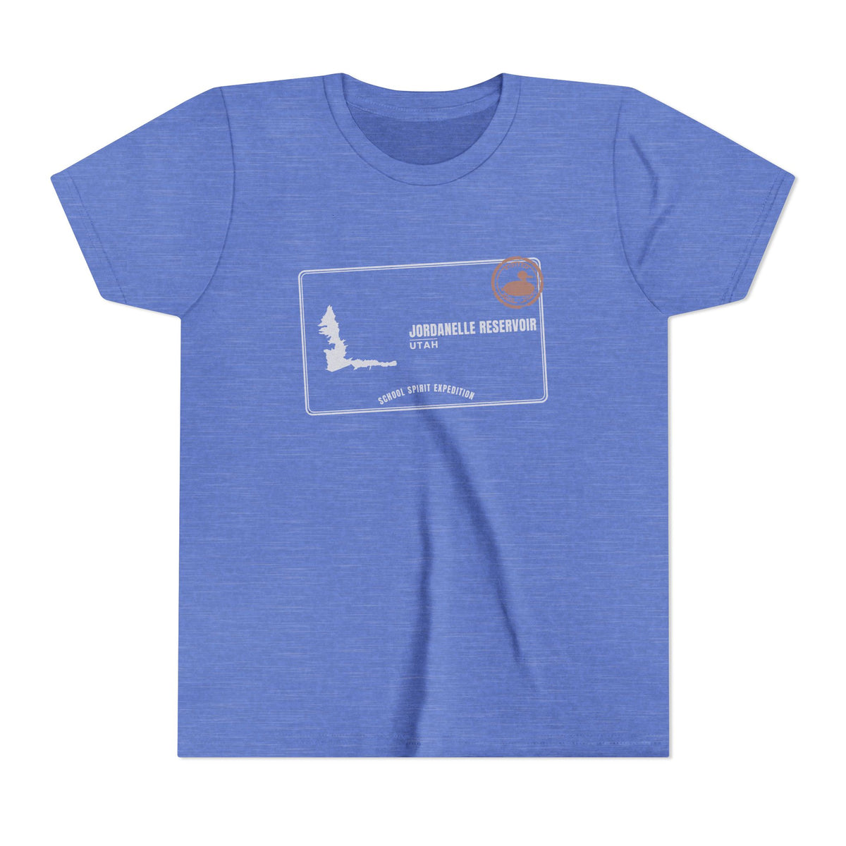 Jordanelle Reservoir Kids Tee — Jordanelle Reservoir Field Trip Youth Short Sleeve Shirt