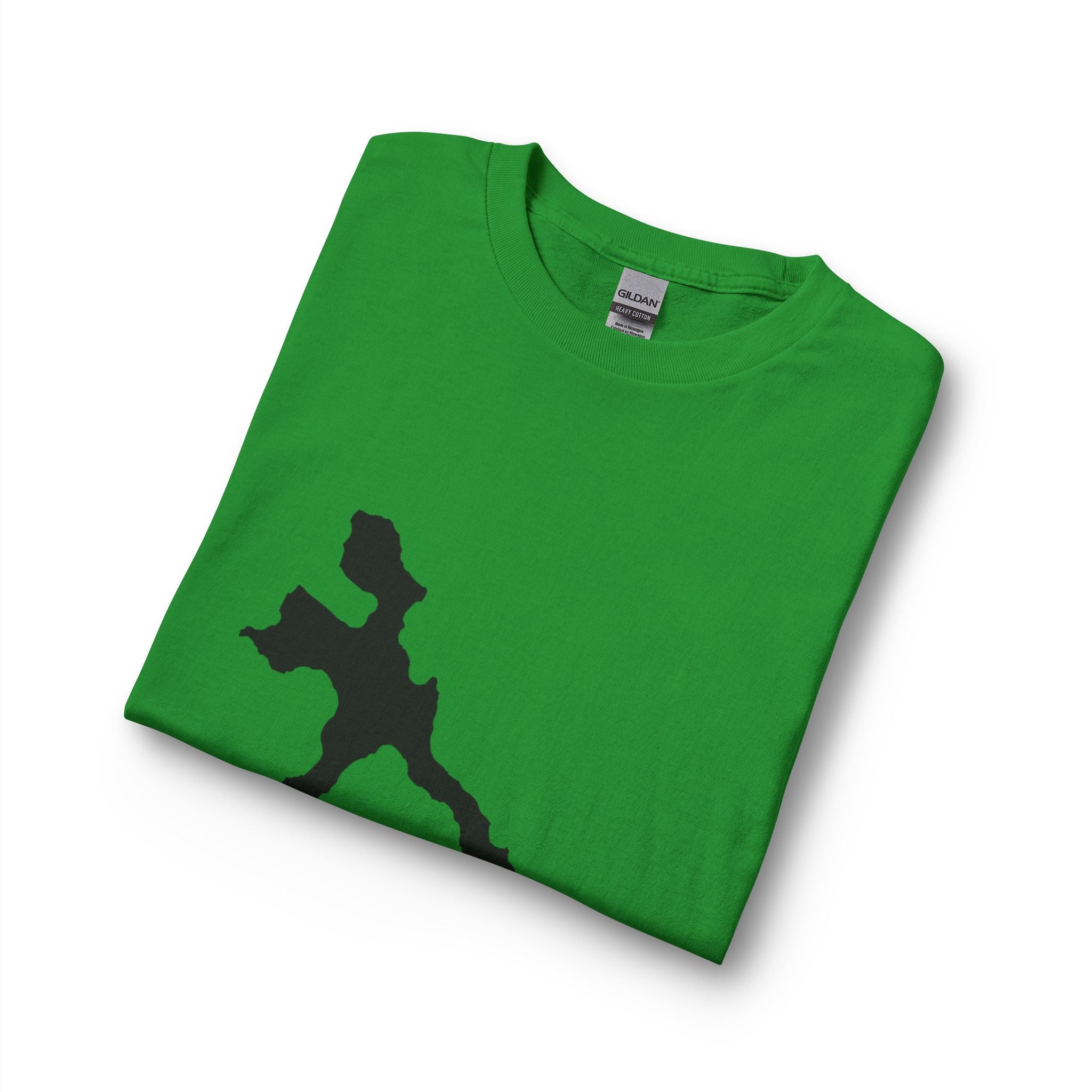 Pokegama Lake Map Long Sleeve Shirt — Lake Outline Tee