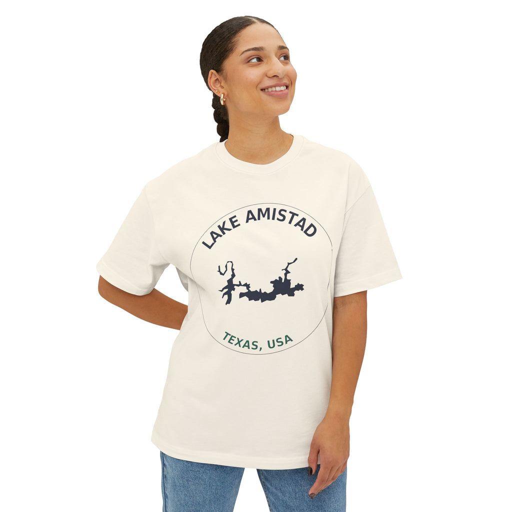 Lake Amistad Tee — Texas Lake Map Unisex Shirt