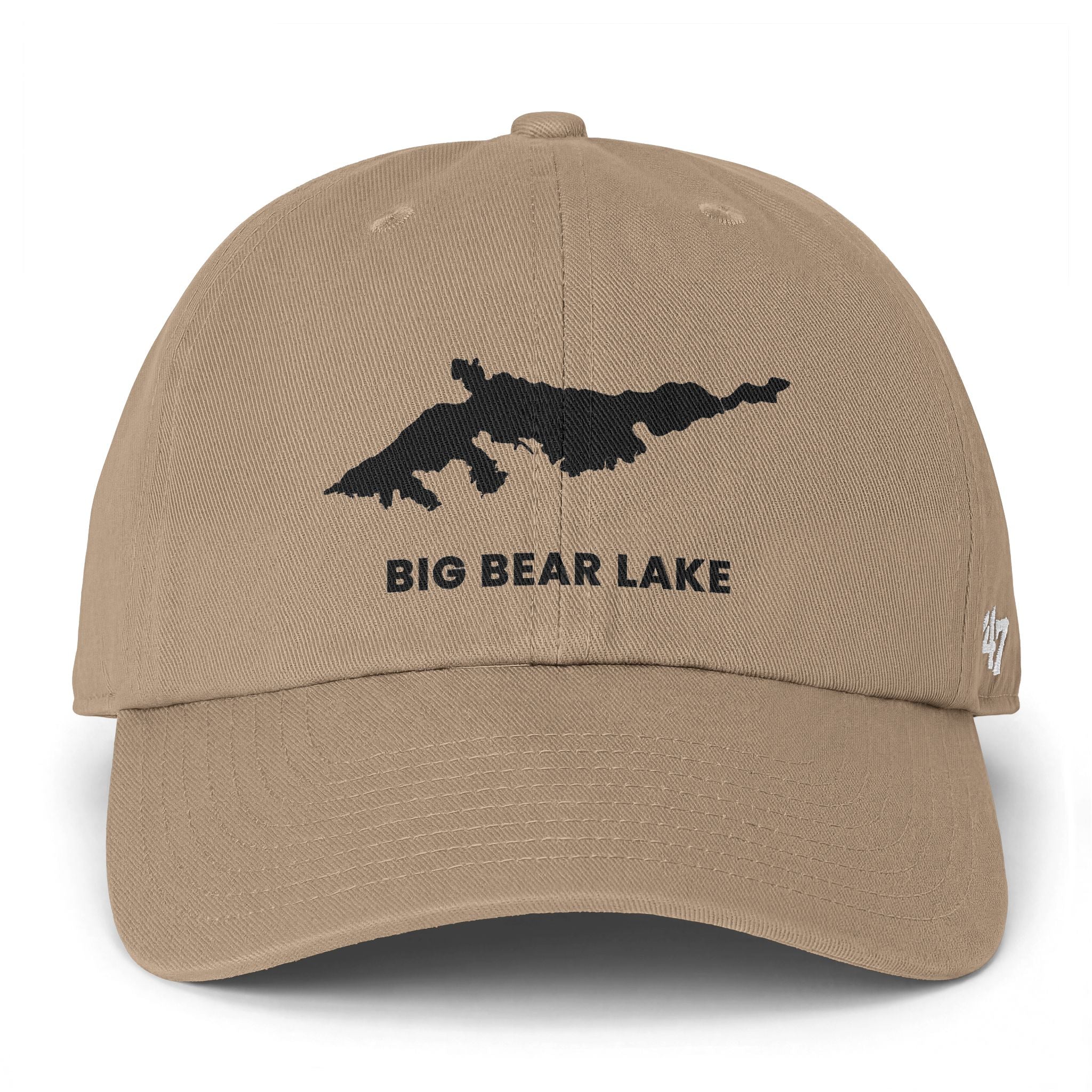 Big Bear Lake Clean Up Cap — Lake Map Baseball Hat