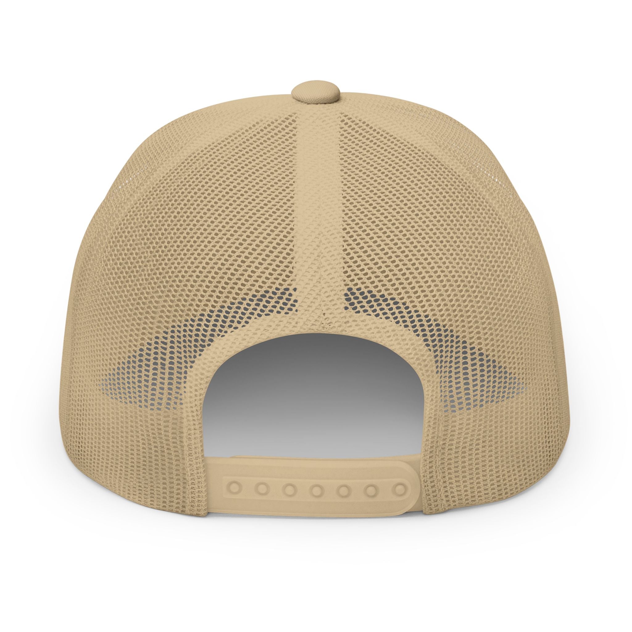 Grand Lake Embroidered Patch Trucker Cap - Orange and Black