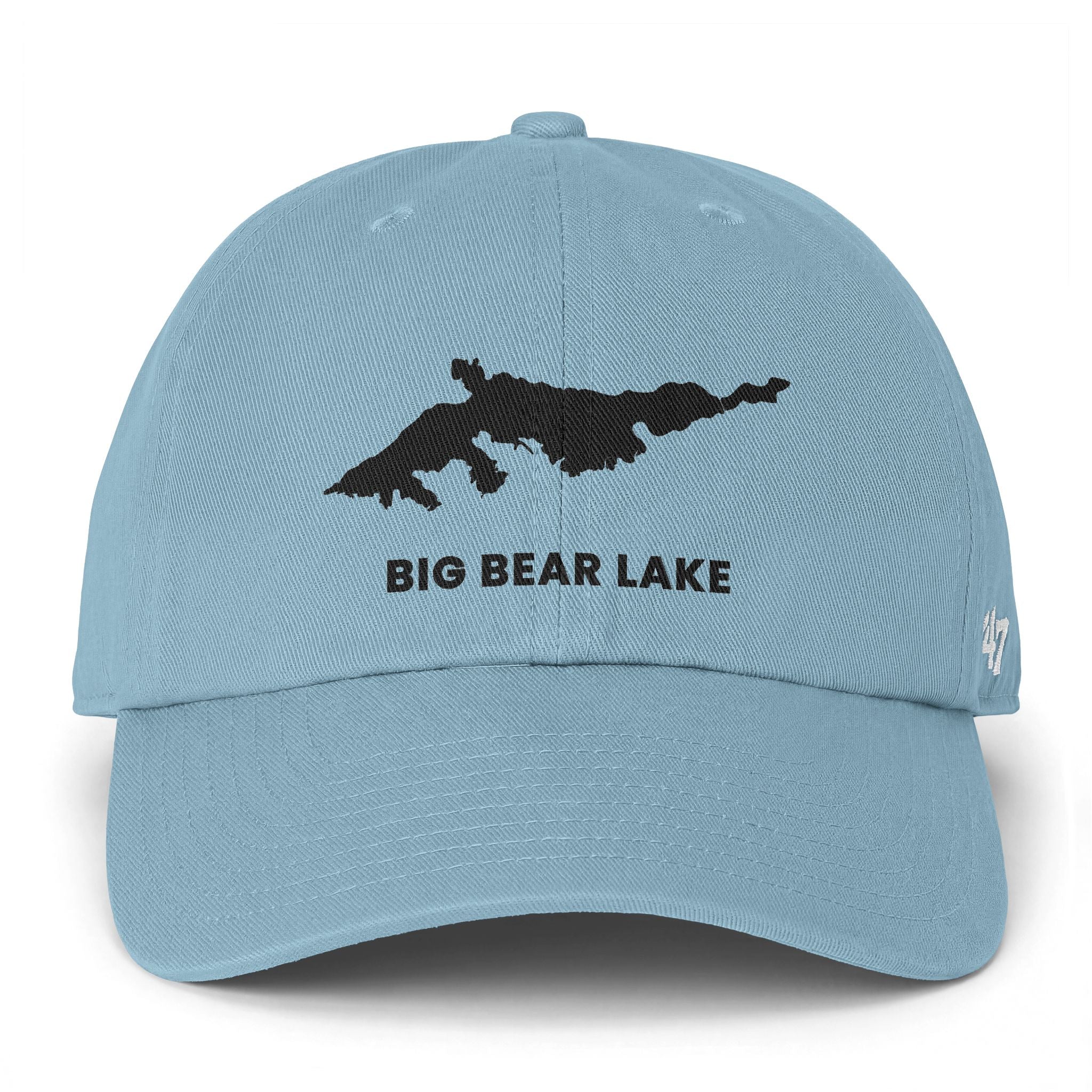 Big Bear Lake Clean Up Cap — Lake Map Baseball Hat