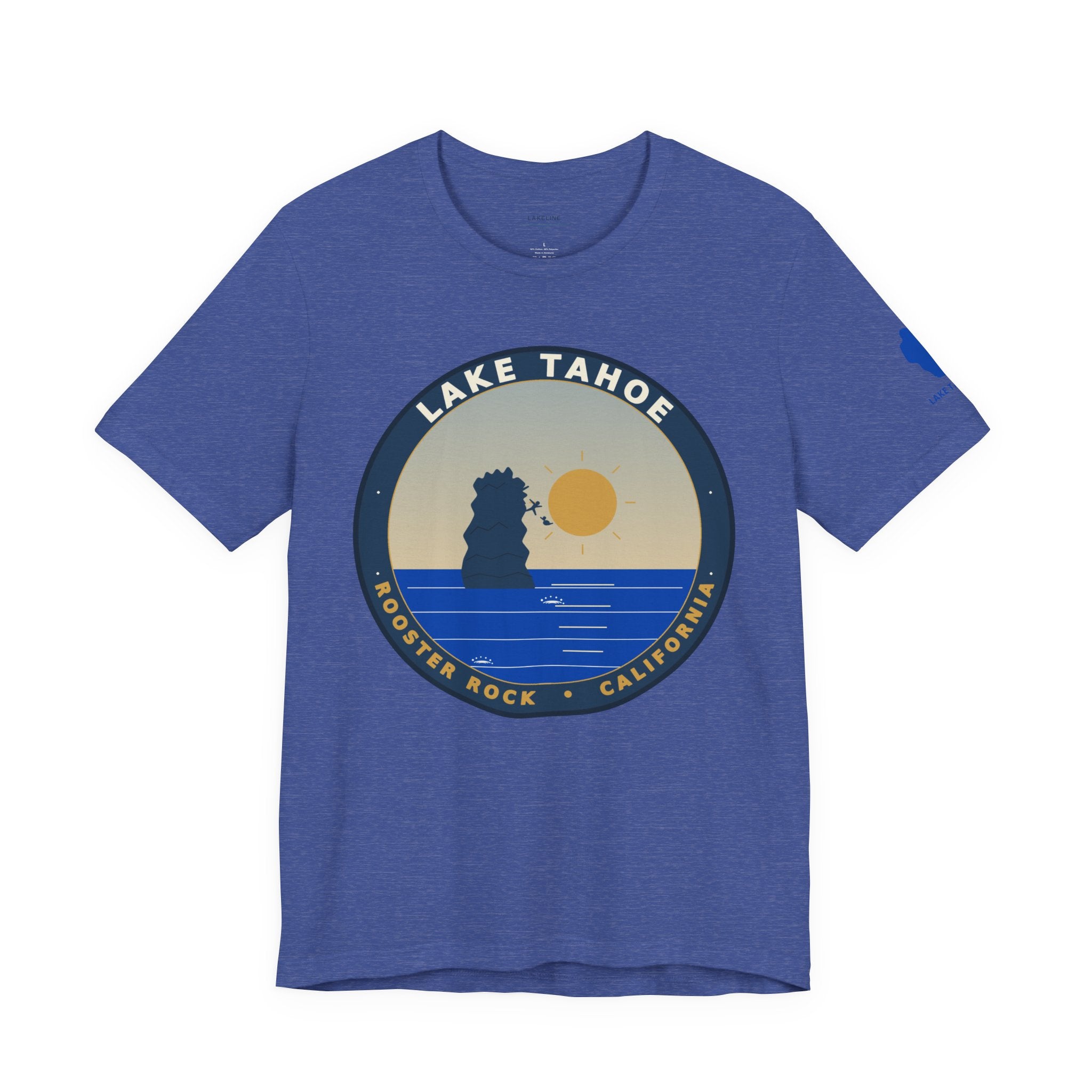 Lake Tahoe - Rooster Rock Unisex Jersey Short Sleeve Tee