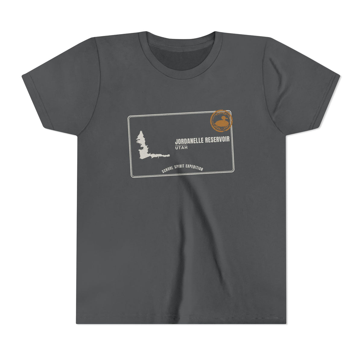 Jordanelle Reservoir Kids Tee — Jordanelle Reservoir Field Trip Youth Short Sleeve Shirt
