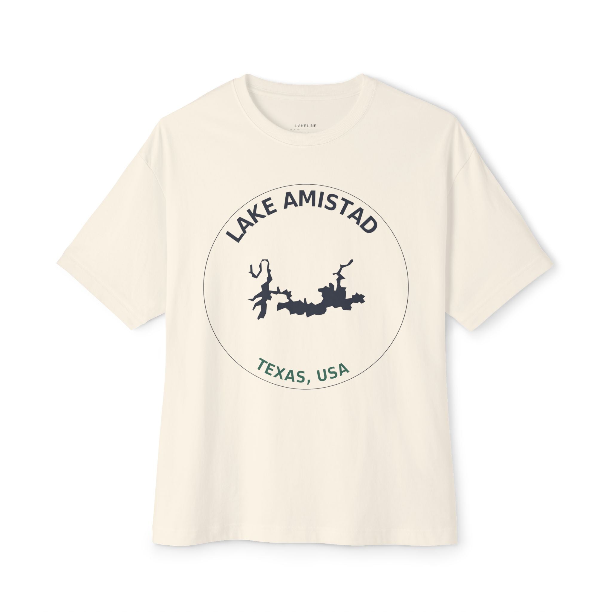 Lake Amistad Tee — Texas Lake Map Unisex Shirt