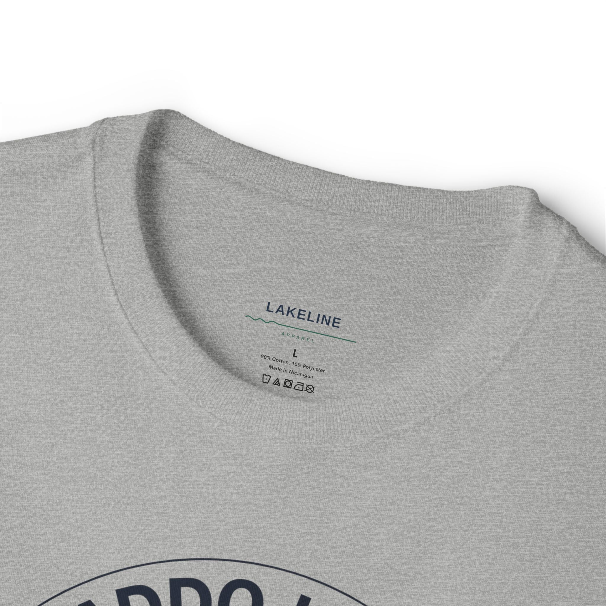 Caddo Lake Graphic Tee — Texas Lake Map T-Shirt