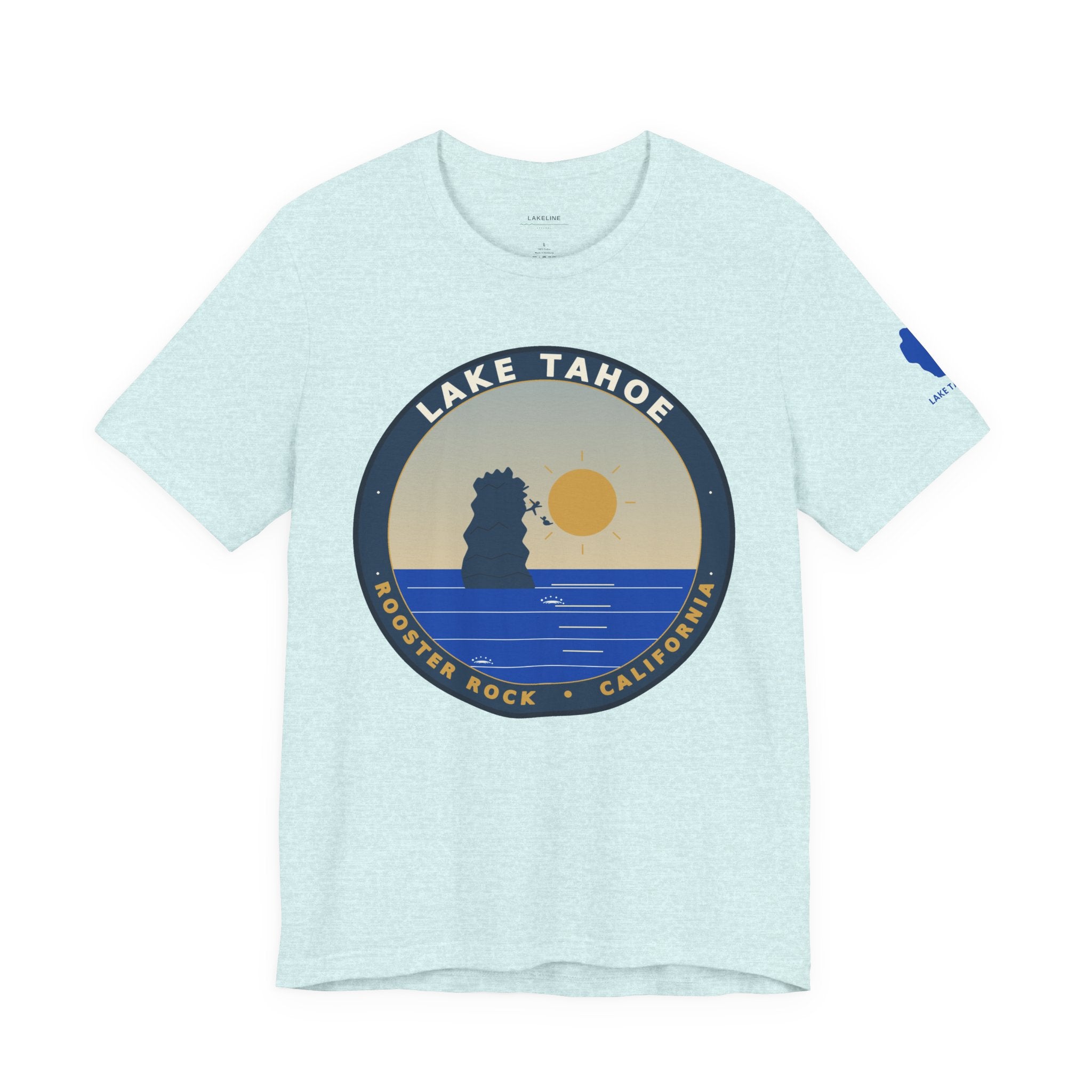 Lake Tahoe - Rooster Rock Unisex Jersey Short Sleeve Tee