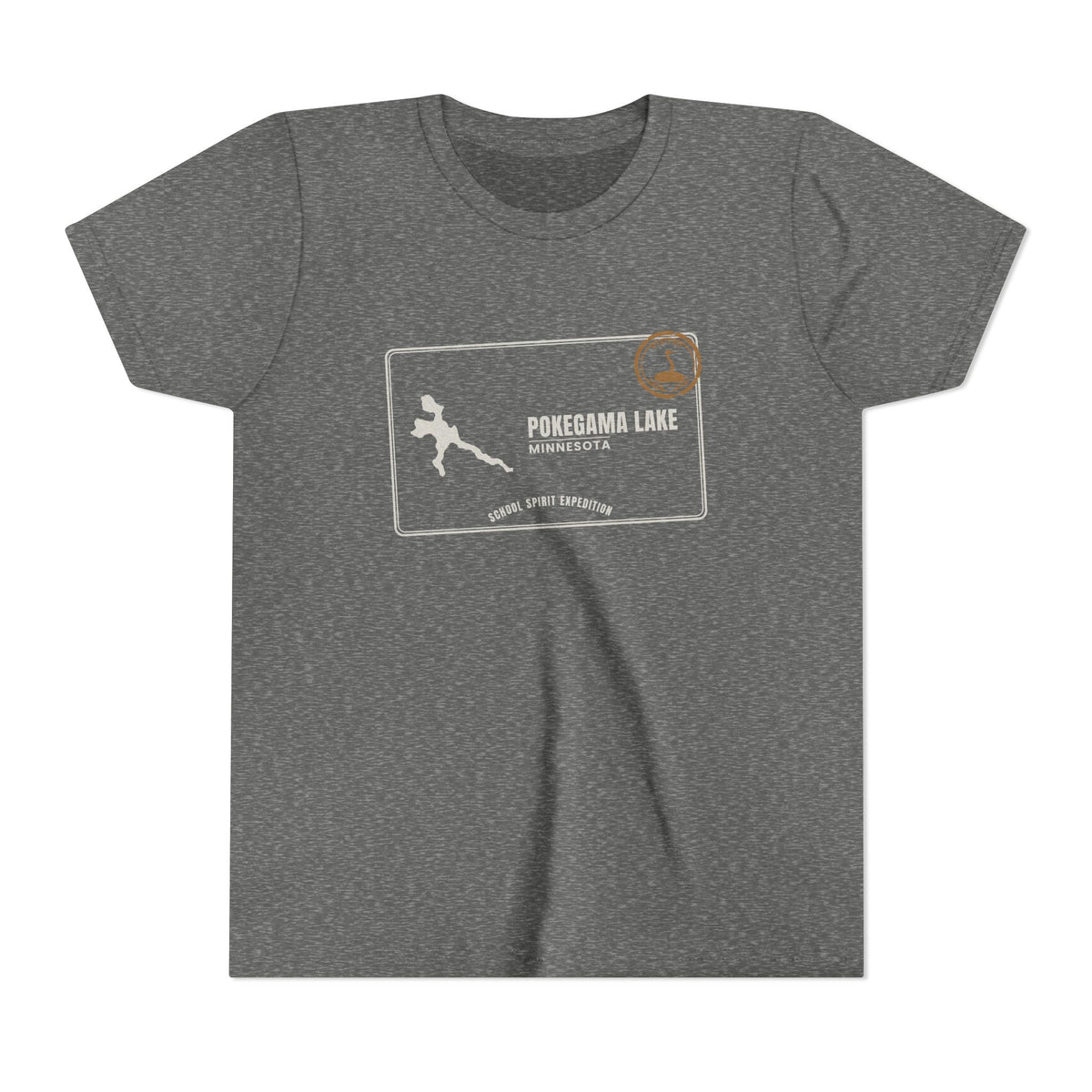 Pokegama Lake Kids Tee — Pokegama Lake Field Trip Youth Short Sleeve Shirt