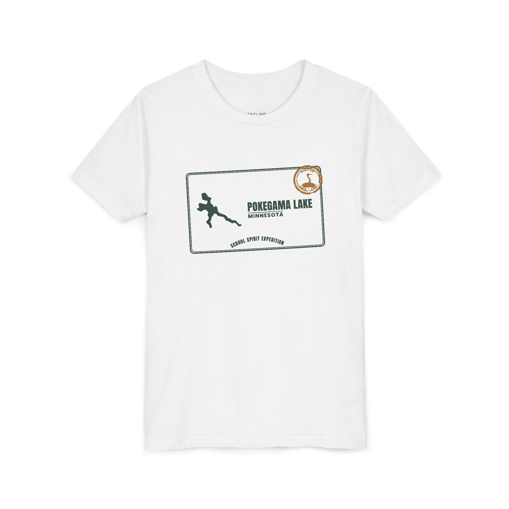 Pokegama Lake Kids Tee — Pokegama Lake Field Trip Youth Short Sleeve Shirt