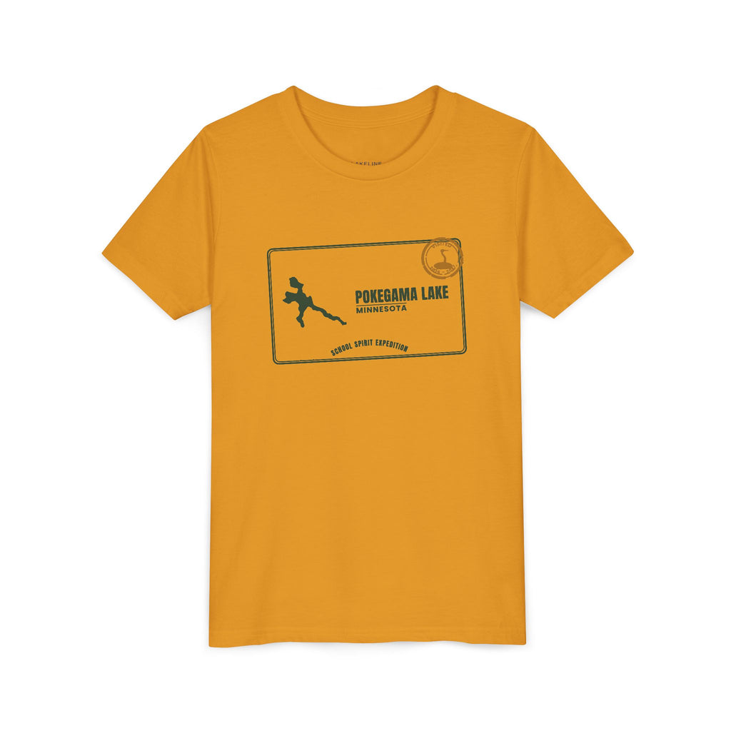 Pokegama Lake Kids Tee — Pokegama Lake Field Trip Youth Short Sleeve Shirt