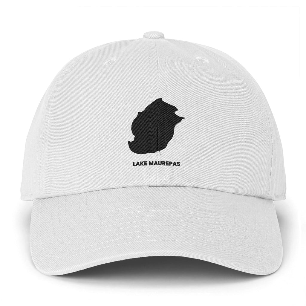 Lake Maurepas Clean Up Cap — Lake Map Baseball Hat