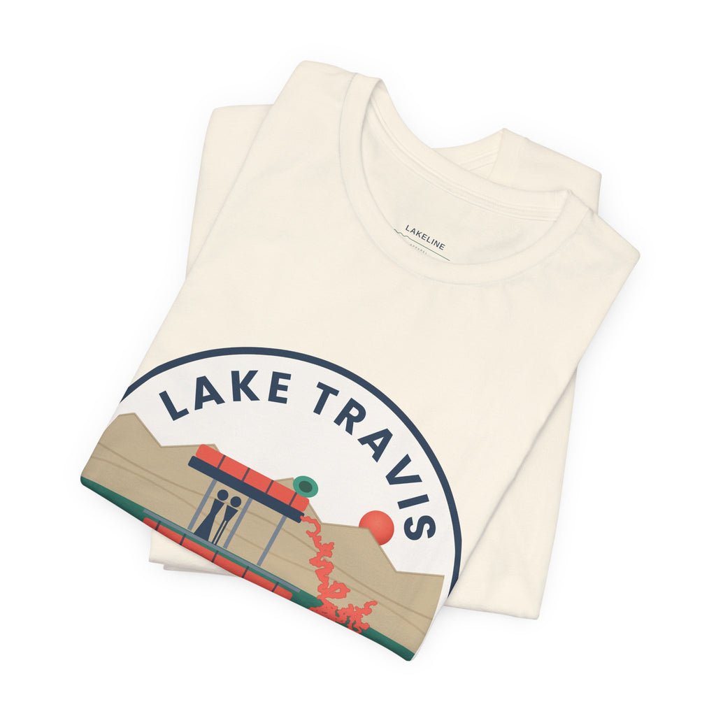 Lake Travis Tee — Devil’s Cove Texas Boat Graphic Shirt