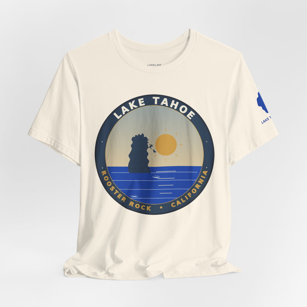 Lake Tahoe - Rooster Rock Unisex Jersey Short Sleeve Tee