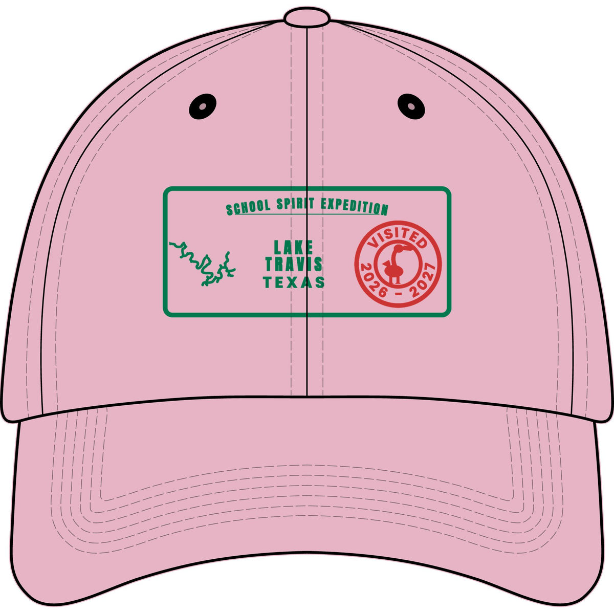 Lake Travis - Youth Embroidered Baseball Cap — Field Trip