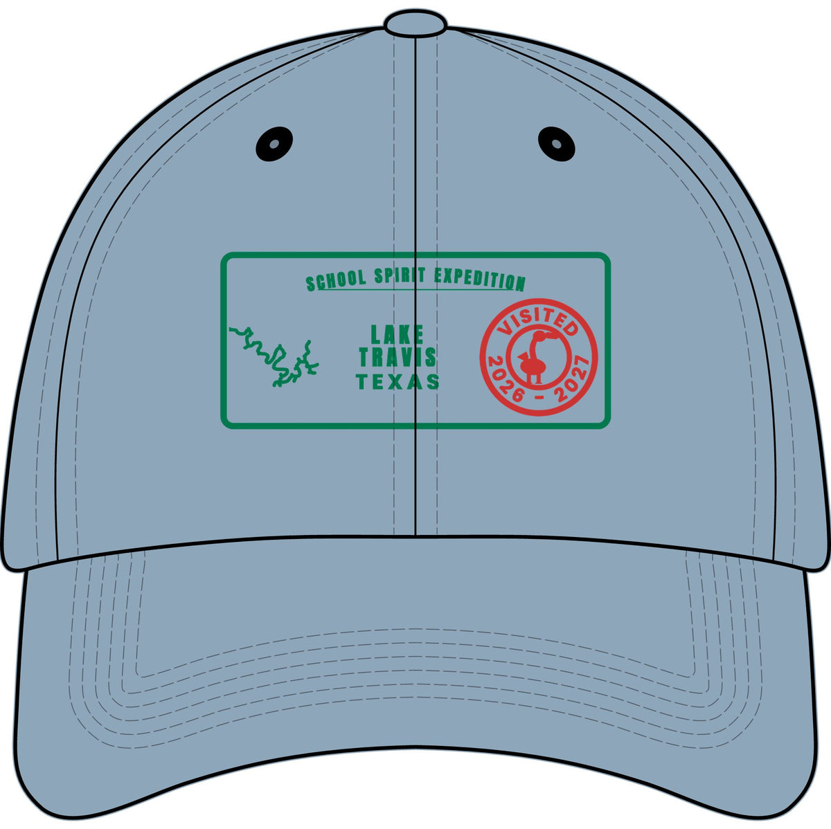 Lake Travis - Youth Embroidered Baseball Cap — Field Trip