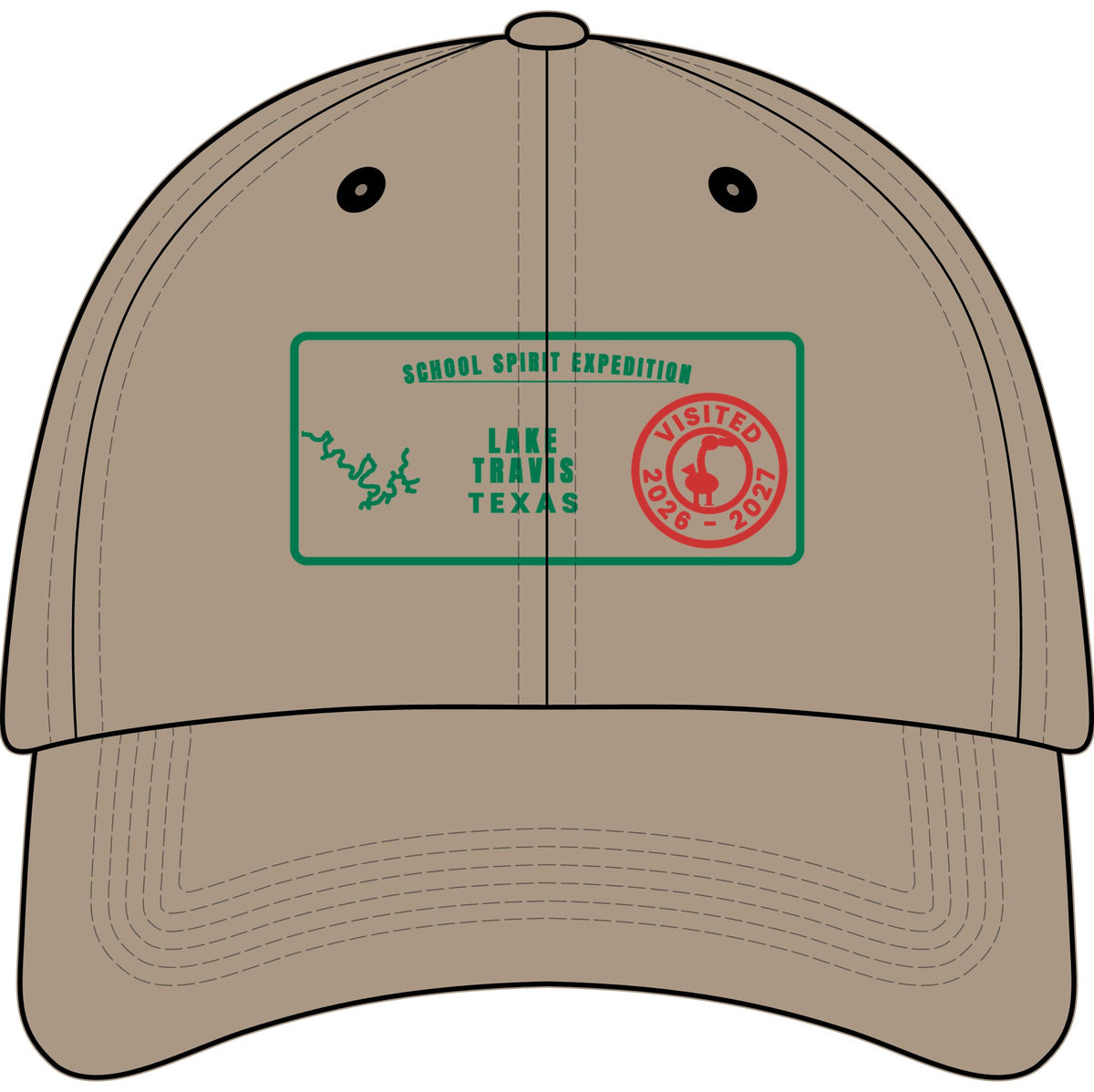 Lake Travis - Youth Embroidered Baseball Cap — Field Trip