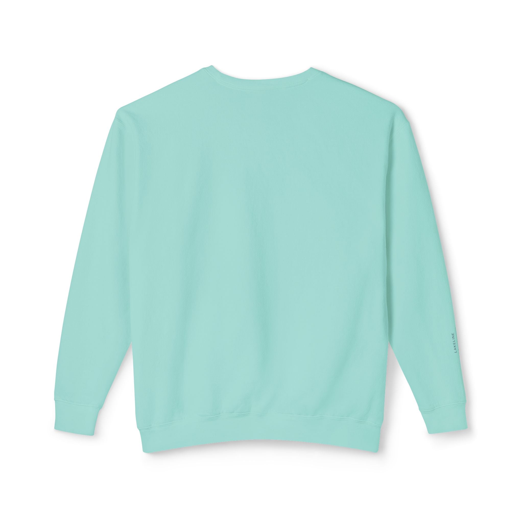 Lake Travis Crewneck Sweatshirt — Minimal Map Design