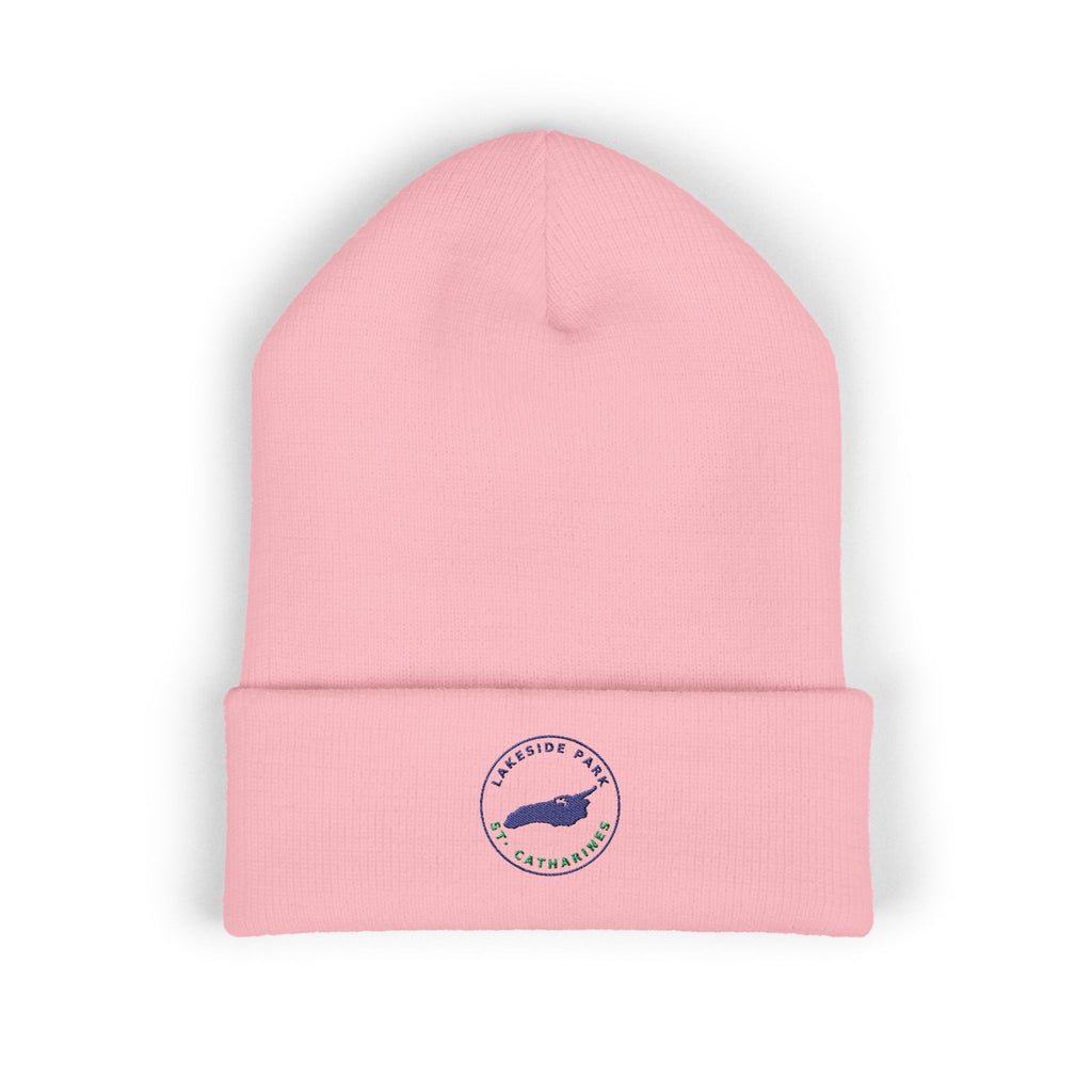 Lakeside Park - Whale Coast Embroidered Cuffed Beanie
