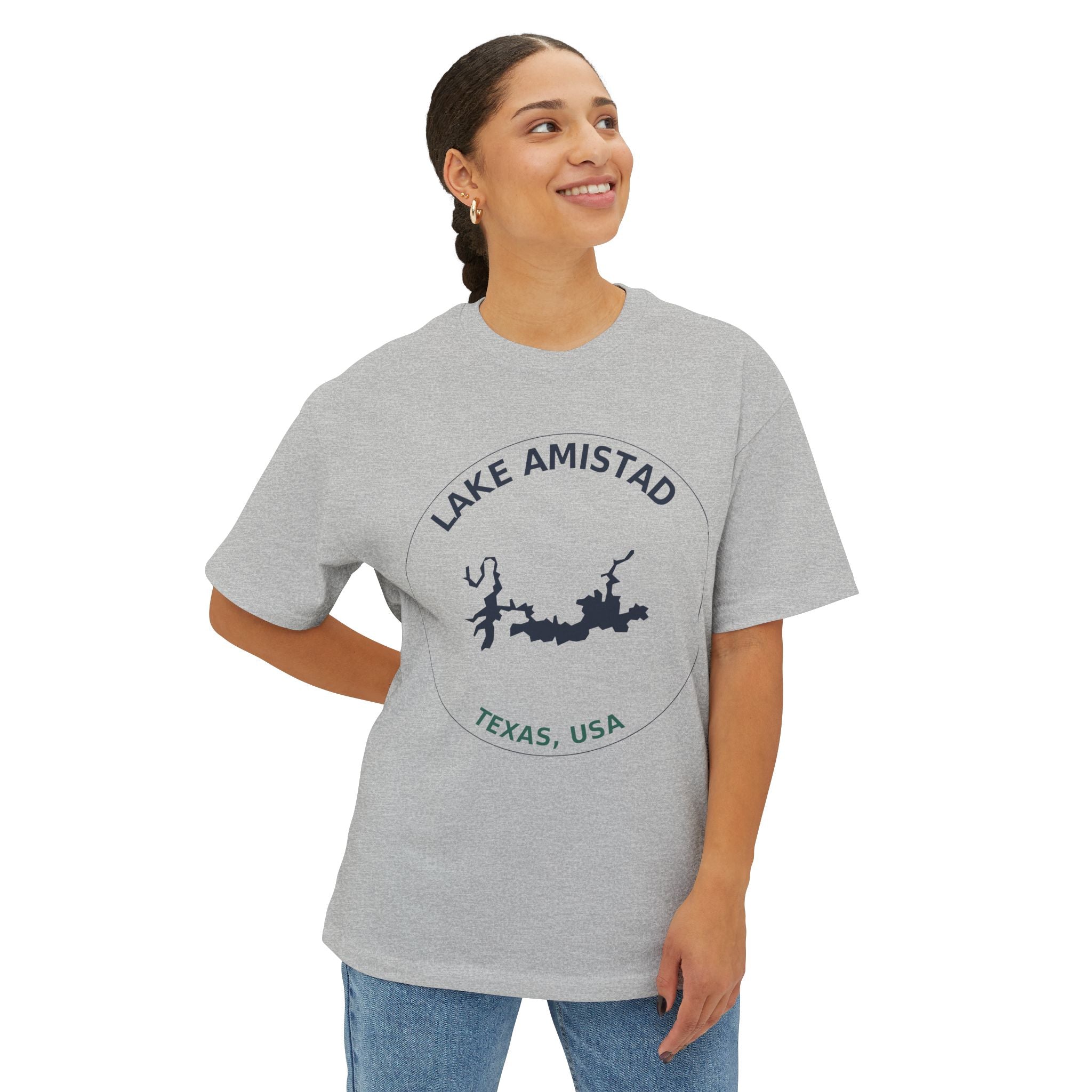 Lake Amistad Tee — Texas Lake Map Unisex Shirt