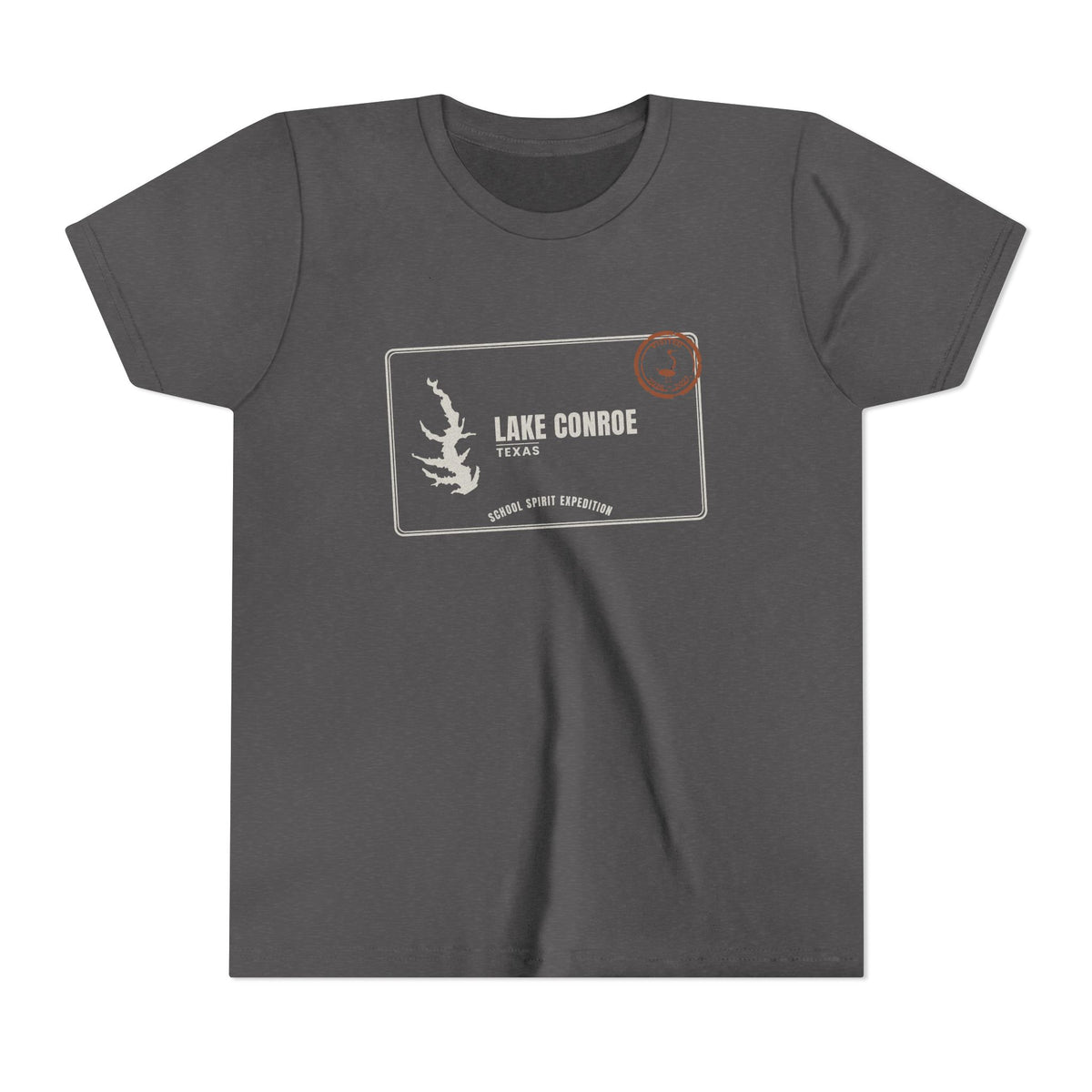 Lake Conroe Kids Tee — Lake Conroe Field Trip Youth Short Sleeve Shirt