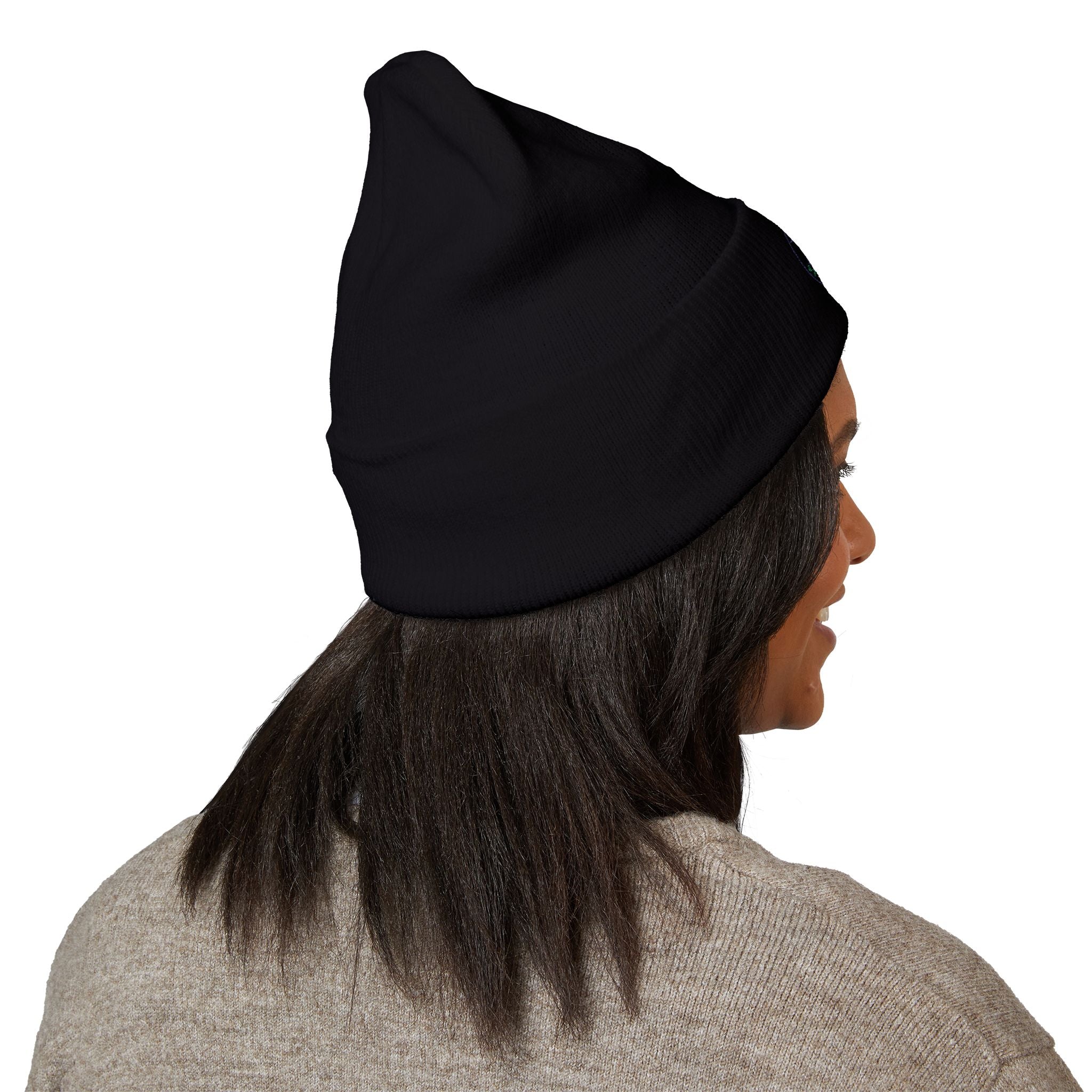 Lakeside Park - Whale Coast Embroidered Cuffed Beanie